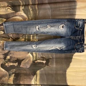 Maurice’s distressed skinny jean